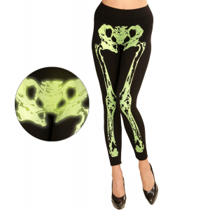 Legging vert élastique fluorescent