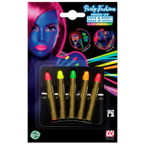 Mini crayons de couleurs fluo