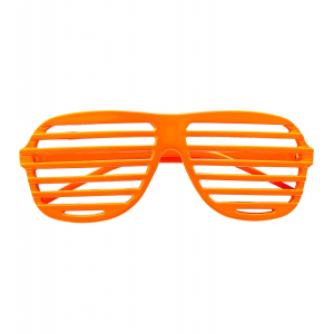 Lunettes à obturateur orange fluo