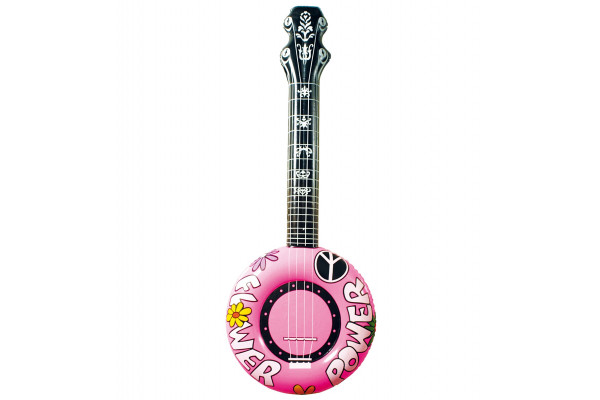 Banjo rose de 100 cm