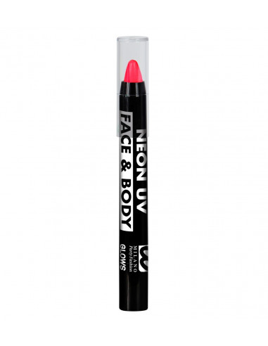 Crayon maquillage rose fluo