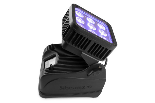 projecteur autonome batterie led violet