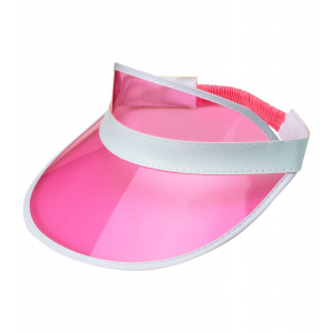 Casquette rose visière