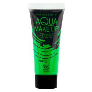 tube maquillage vert fluo