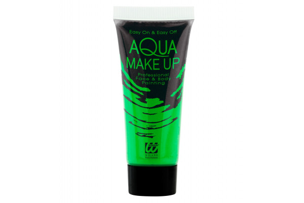 tube maquillage vert fluo