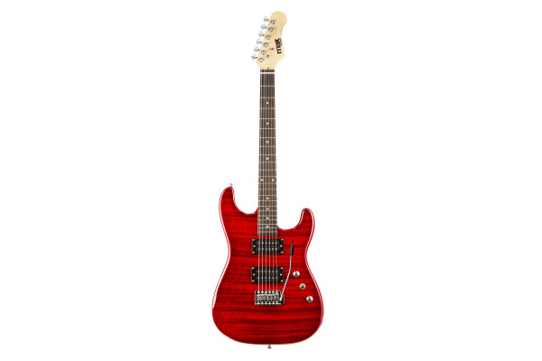 Pack guitare electrique rouge