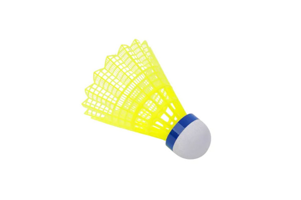 Volant de badminton fluorescent