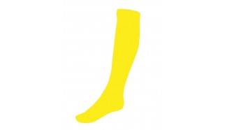 chaussette jaune fluo