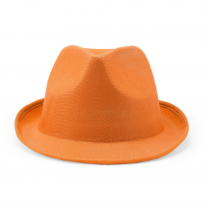 chapeau orange fête