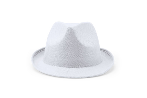 chapeau blanc