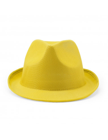 chapeau jaune