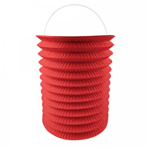 lampion en papier rouge