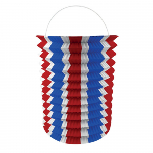 12 Lampions tricolore en...