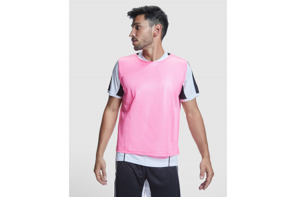 Chasuble rose fluorescent en polyester