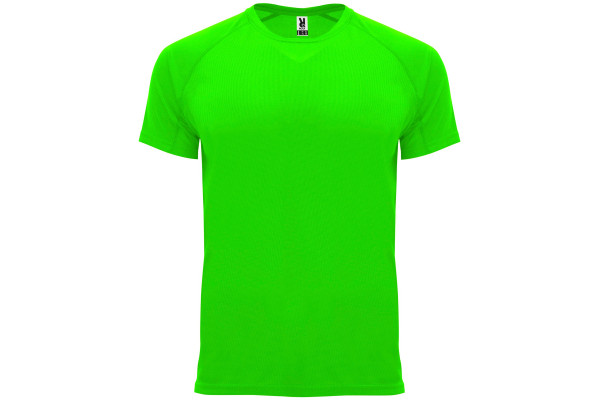 T-shirt ver fluo maille