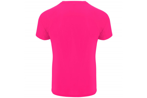 T-shirt rose fluo polyester