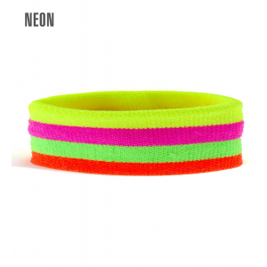 Bandeau fluo multicolore
