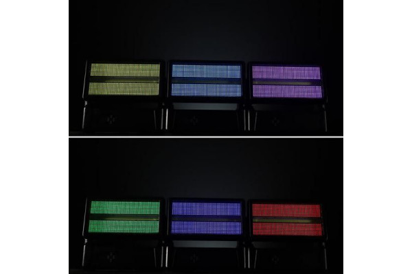 stroboscope led couleurs