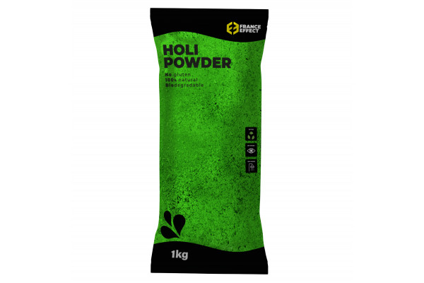 poudre holi vert