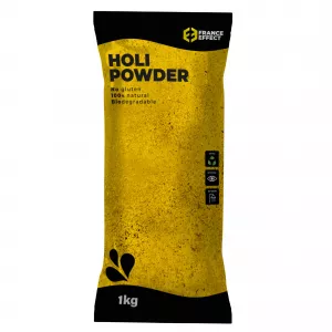 poudre holi jaune