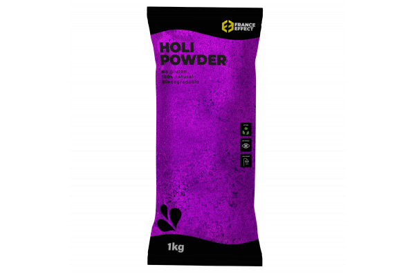 poudre holi violet 1 kg