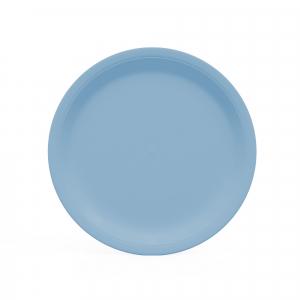 assiette carton bleu pastel