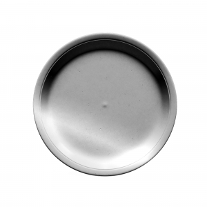 assiette carton argent