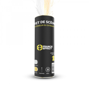 jet de scène or argent 3m30