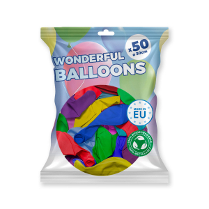 ballons multicolore