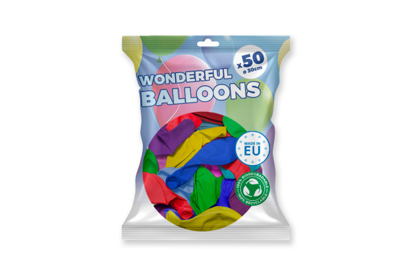 ballons multicolore