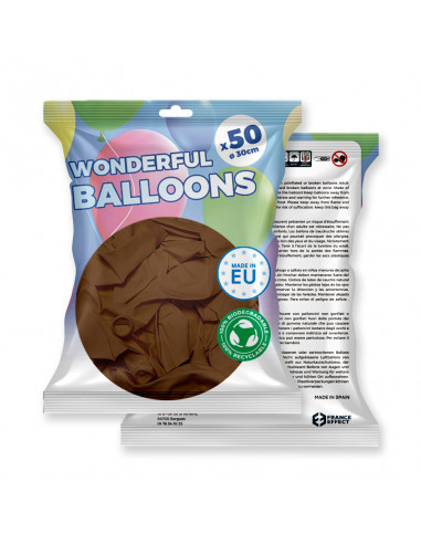 ballons chocolat