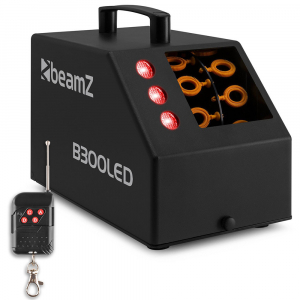 machine à bulles à led avec télécommande