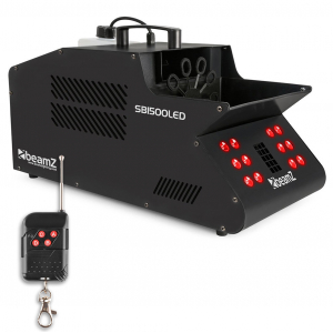 machine à bulles de fumée led avec télécommande