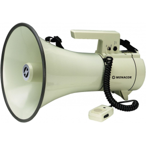 megaphone blanc