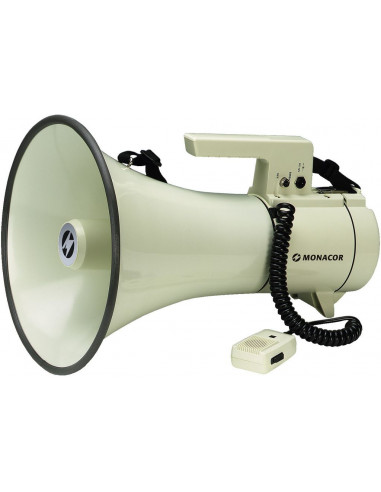 megaphone blanc