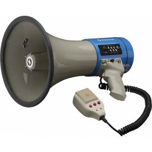 megaphone bleu