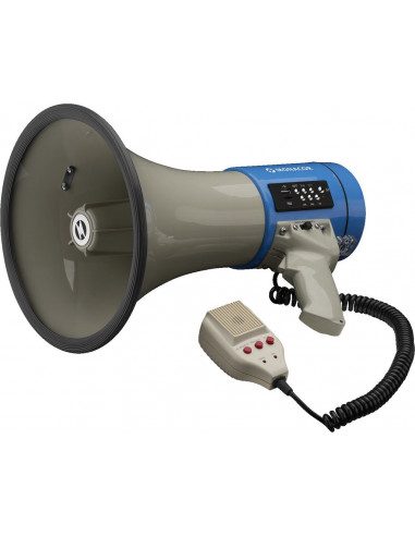 megaphone bleu