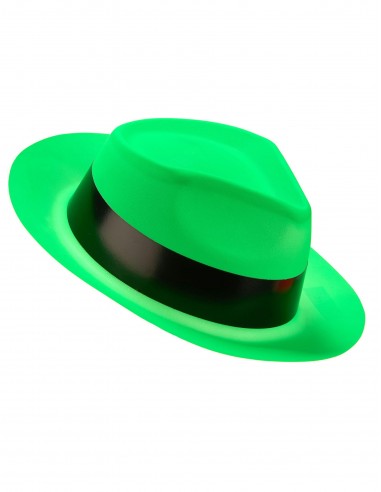 Chapeau fluo vert