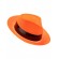 Chapeau fluo orange