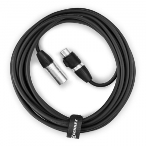 Câble DMX XLR 3 pôles mâles / XLR femelle, IP 65, 6 M - CX104-6