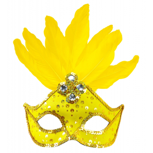 masque loup jaune bresil