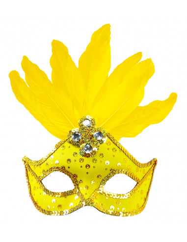 masque loup jaune bresil