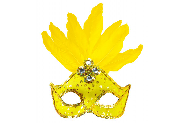 masque loup jaune bresil