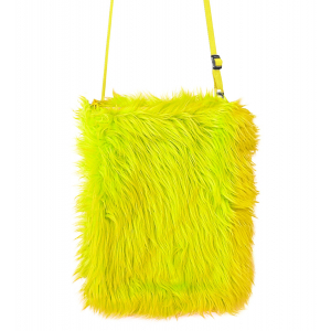 sac a main peluche jaune