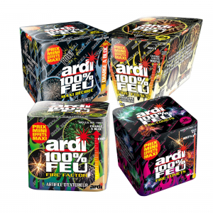 Maxi Pack 4 Feux d'artifice 100% FEU ARDI