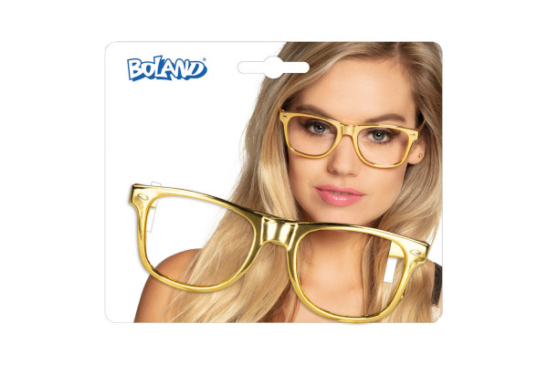 lunettes sans verre doree pack