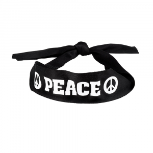 bandeau peace and love