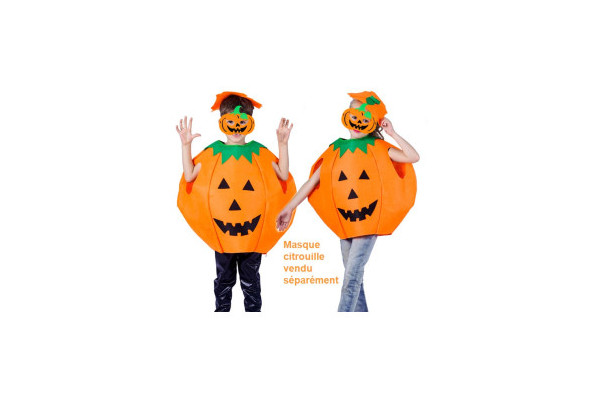 costume citrouille enfant halloween