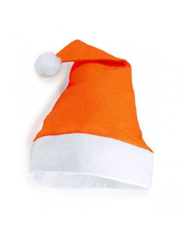 Bonnet de noël orange