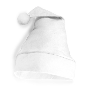 Bonnet de noël blanc